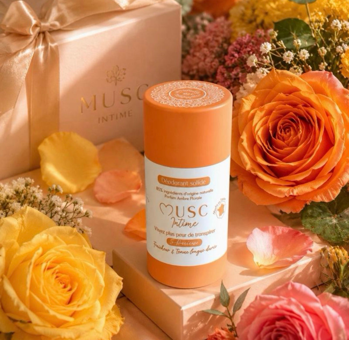 déodorant musc intime