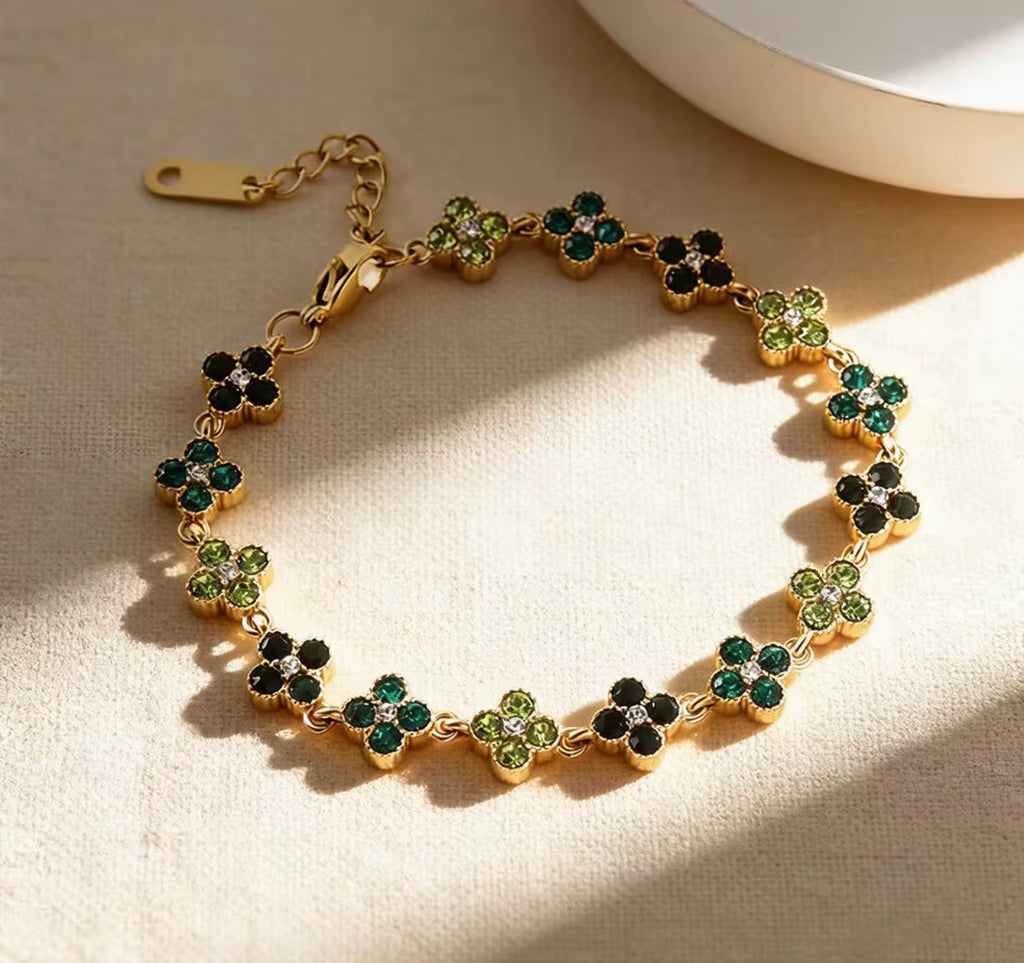 Bracelet trèfle