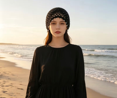 Bonnet Tricoté  Perle Chic